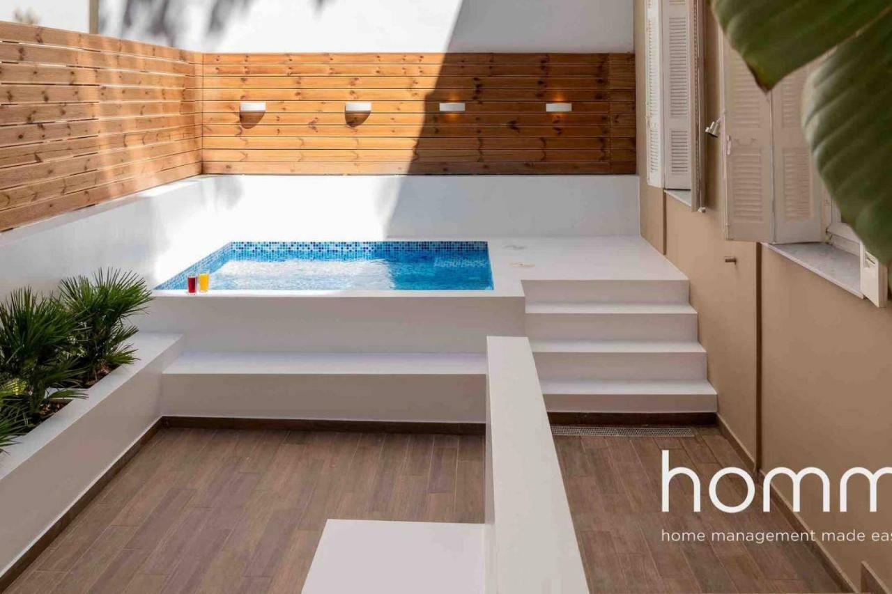 Nemeseos Ground Floor Homm Apartment With Roof Garden And Wading Pool 아테네 외부 사진