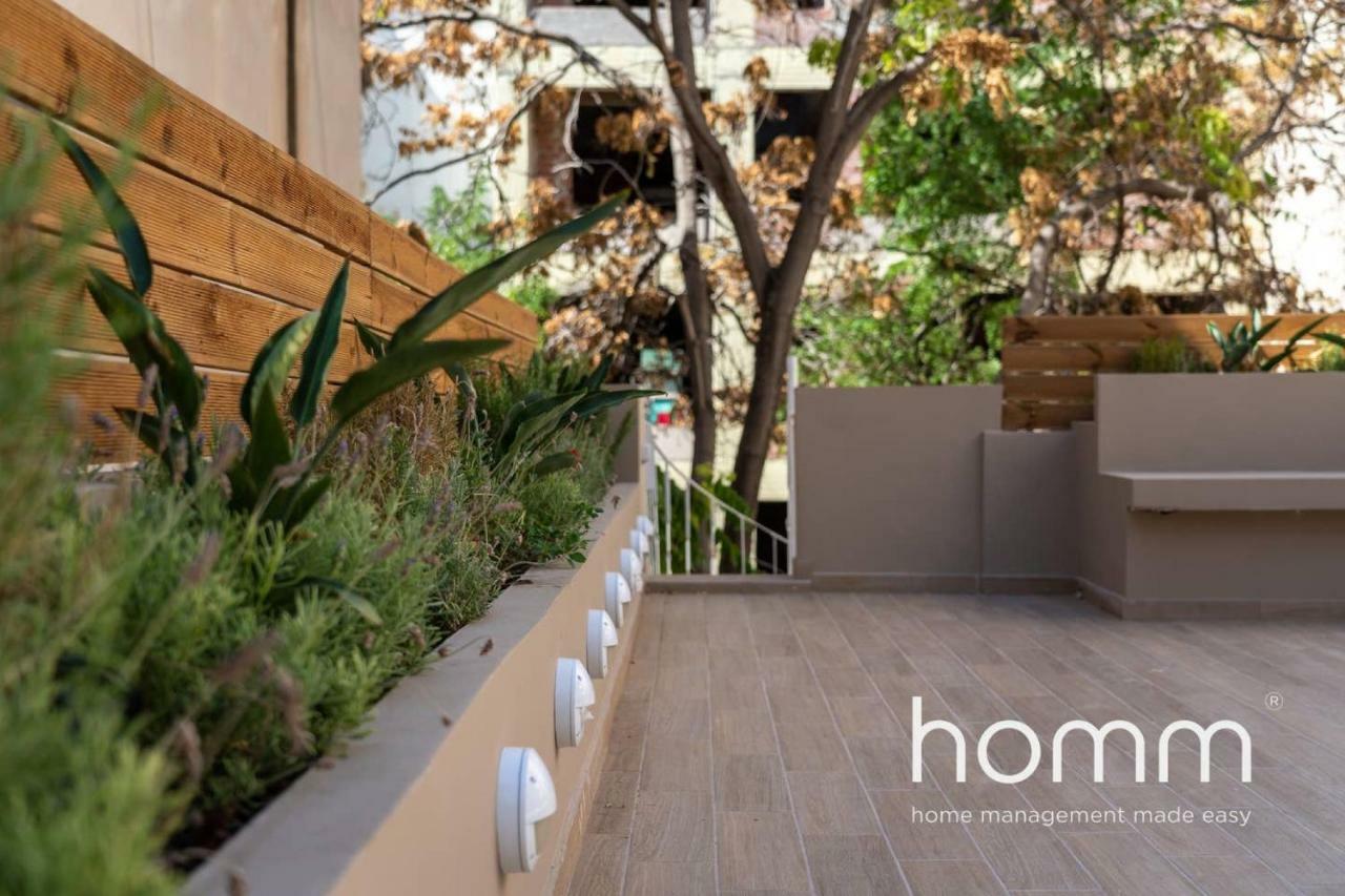 Nemeseos Ground Floor Homm Apartment With Roof Garden And Wading Pool 아테네 외부 사진